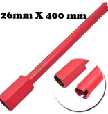VidaXL Diamantboor 26 x 400 mm voor nat en droog boorwerk