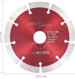 vidaXL Diamantzaagbladen 2 st 125 mm staal