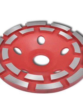 VidaXL Schuurschijf met diamantkop 125 mm