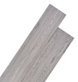 VidaXL Vloerplanken 4,46 m² 3 mm PVC donkergrijs