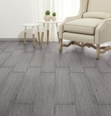 VidaXL Vloerplanken 4,46 m² 3 mm PVC donkergrijs
