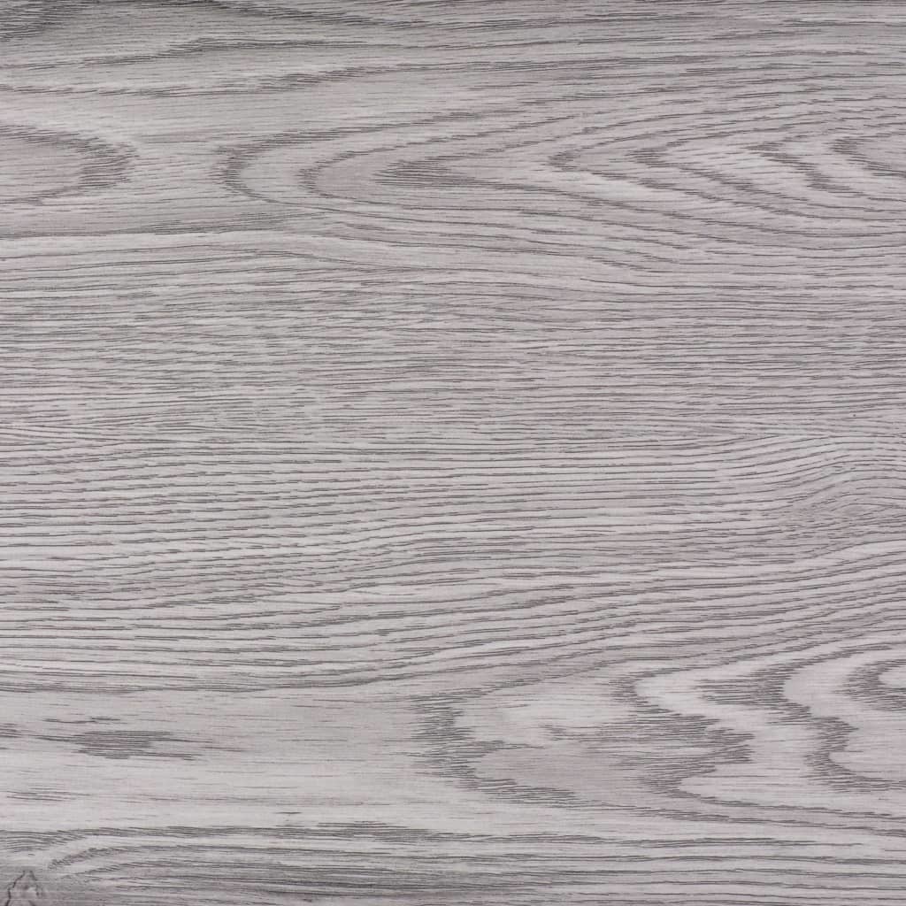 VidaXL Vloerplanken 4,46 m² 3 mm PVC donkergrijs