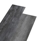 VidaXL Vloerplanken 5,26 m² 2 mm PVC glanzend grijs