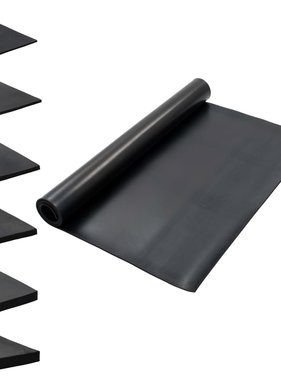 vidaXL Vloermat anti-slip 6 mm 1,2x2 m rubber glad