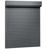 VidaXL Rolluik 130x140 cm aluminium antraciet