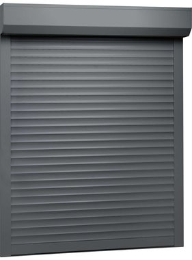 VidaXL Rolluik 130x140 cm aluminium antraciet
