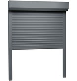 VidaXL Rolluik 130x140 cm aluminium antraciet