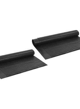 VidaXL Afvoerfolie noppen 2 st 400 g/m² 1x20 m HDPE