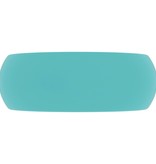 VidaXL Wastafel rond 40x15 cm keramiek mat lichtgroen