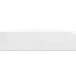 vidaXL Luxe wastafel met kraangat wit rechthoekig keramiek 60x46 cm