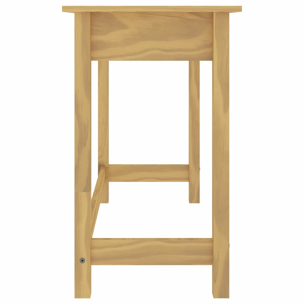 VidaXL Wandtafel Hill Range met 2 lades 110x45x74 cm grenenhout