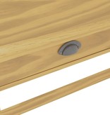 VidaXL Wandtafel Hill Range met 2 lades 110x45x74 cm grenenhout