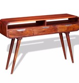 VidaXL Wandtafel 120x30x75 cm massief sheeshamhout