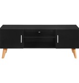 VidaXL Tv-meubel 120x40x46 cm MDF zwart