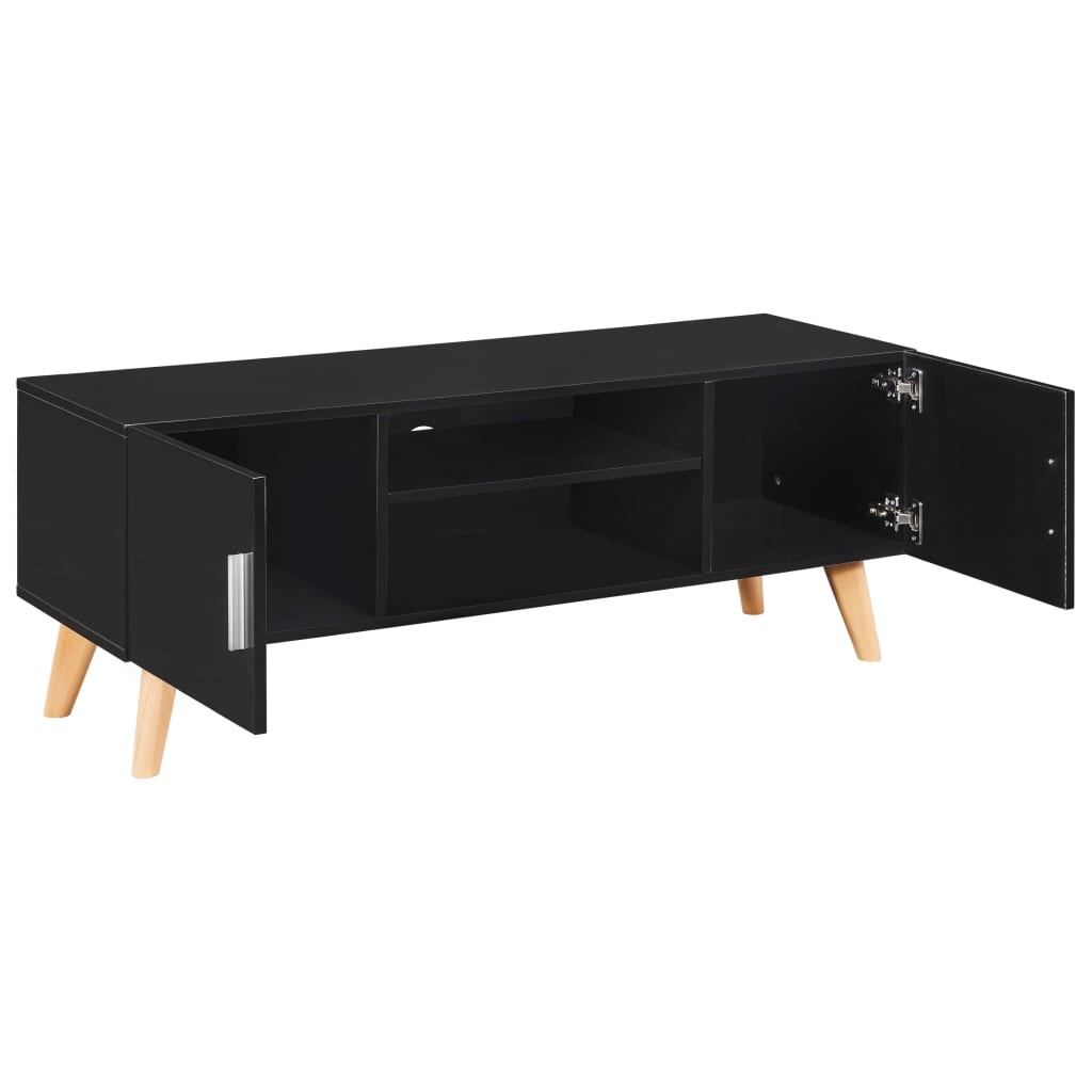 vidaXL Tv-meubel 120x40x46 cm MDF zwart