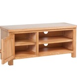 vidaXL Tv-meubel 103x36x46 cm massief eikenhout