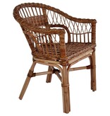 vidaXL Tuinstoelen 6 st natuurlijk rattan bruin