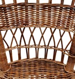 vidaXL Tuinstoelen 2 st natuurlijk rattan bruin