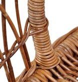 VidaXL Tuinstoel natuurlijk rattan bruin