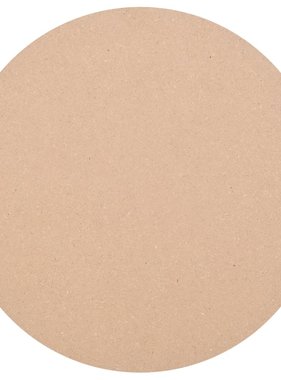 vidaXL Tafelblad rond MDF 700x18 mm