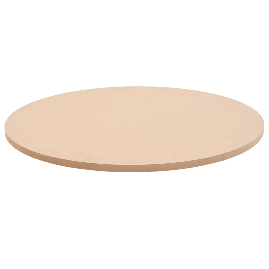 vidaXL Tafelblad rond MDF 700x18 mm