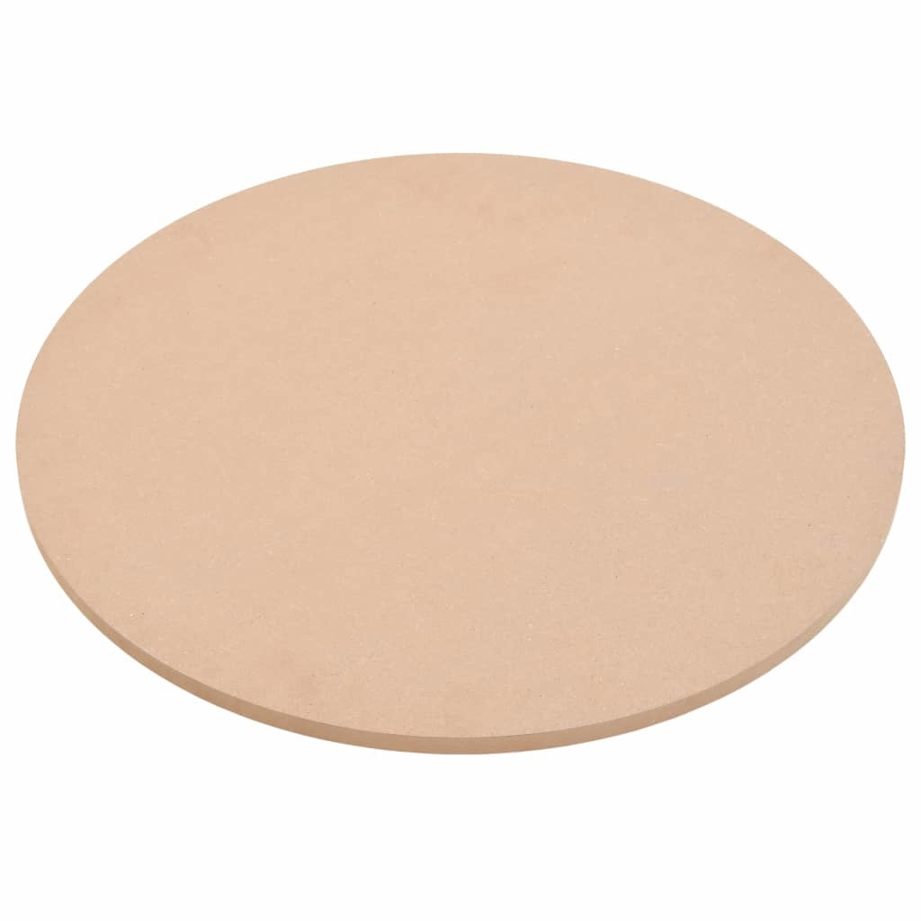 vidaXL Tafelblad rond MDF 700x18 mm