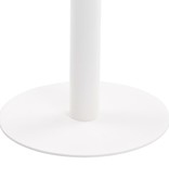 VidaXL Bistrotafel 60x60 cm MDF lichtbruin