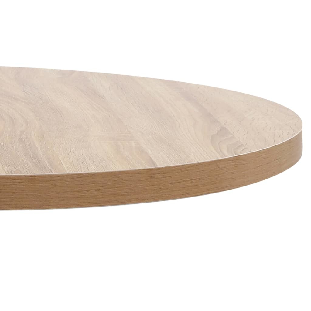 VidaXL Bistrotafel 80 cm MDF lichtbruin