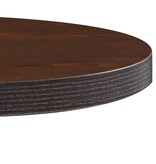 VidaXL Bistrotafel 50 cm MDF donkerbruin