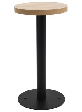 vidaXL Bistrotafel 40 cm MDF lichtbruin