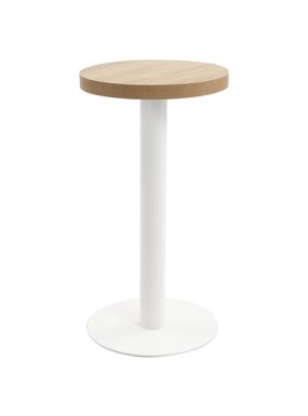 vidaXL Bistrotafel 40 cm MDF lichtbruin