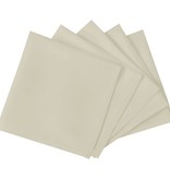 VidaXL Servetten 25 stuks créme 50x50 cm