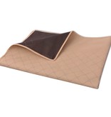 vidaXL Picknickkleed 100x150 cm beige en bruin