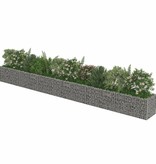 vidaXL Gabion plantenbak verhoogd 540x50x50 cm gegalvaniseerd staal