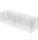 vidaXL Gabion plantenbak verhoogd 180x50x50 cm gegalvaniseerd staal