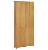 vidaXL Boekenkast met 7 schappen 90x22,5x200 cm massief eikenhout