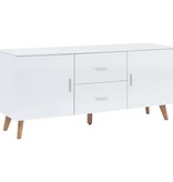 VidaXL Dressoir 160x40x70 cm MDF wit