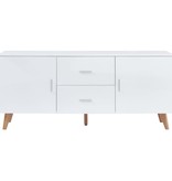 VidaXL Dressoir 160x40x70 cm MDF wit