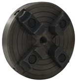 vidaXL Houtklauwplaat 4 bekken M18 verbinding 150x63 mm staal zwart