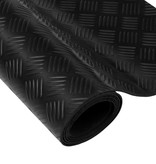 vidaXL Rubberen anti-slip vloermat 5x1m traanplaat