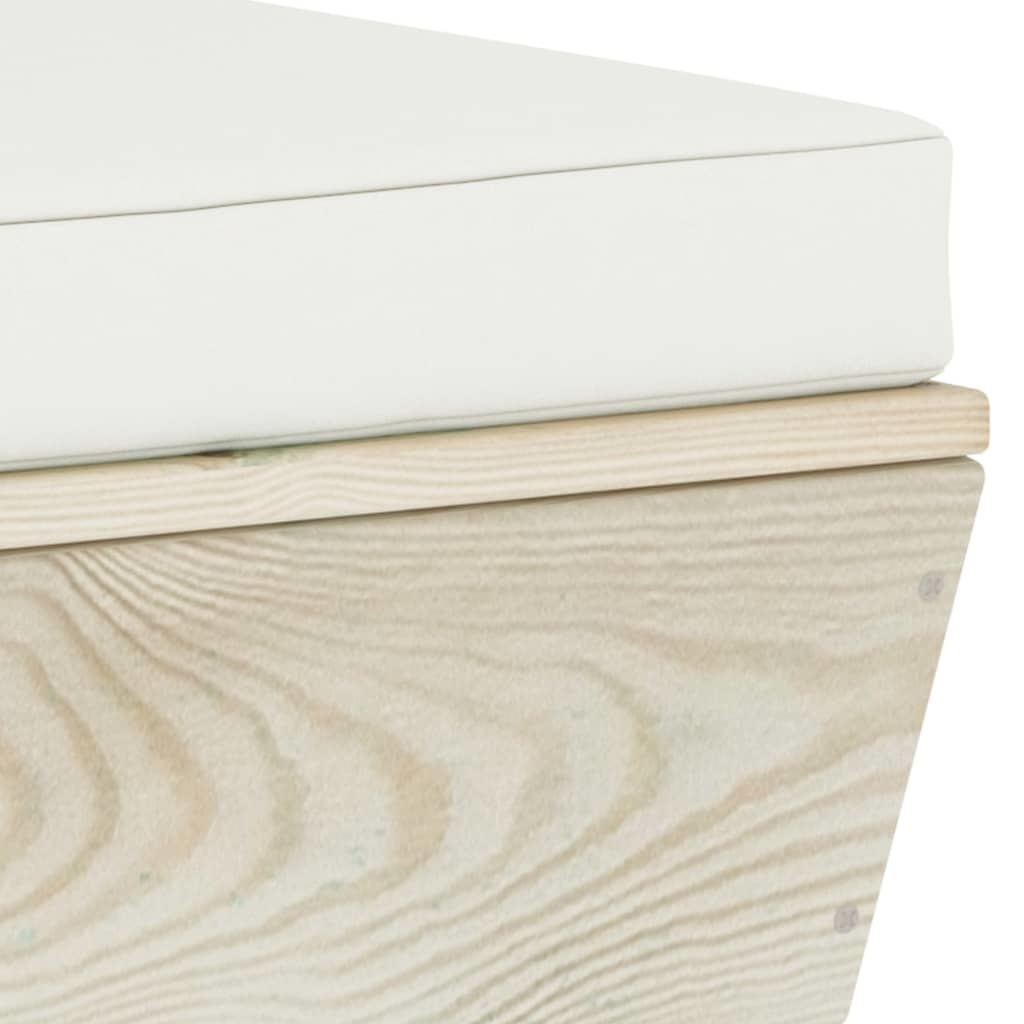 VidaXL 8-delige Loungeset met kussens pallet vurenhout