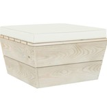 VidaXL 6-delige Loungeset met kussens pallet vurenhout