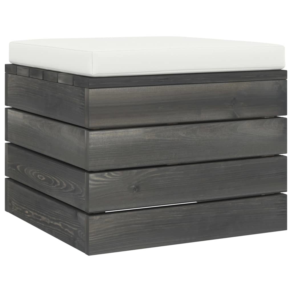 VidaXL 8-delige Loungeset met kussens pallet massief grenenhout