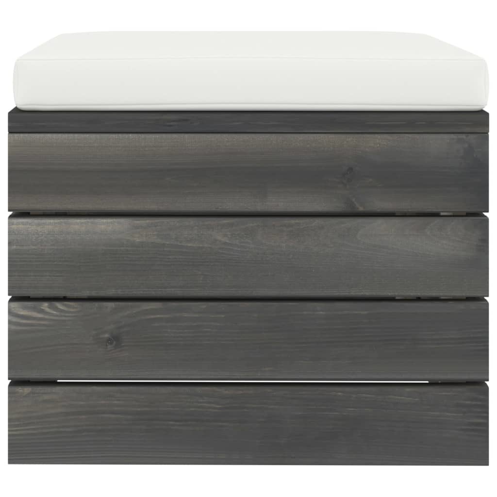 VidaXL 8-delige Loungeset met kussens pallet massief grenenhout