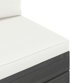 VidaXL 8-delige Loungeset met kussens pallet massief grenenhout