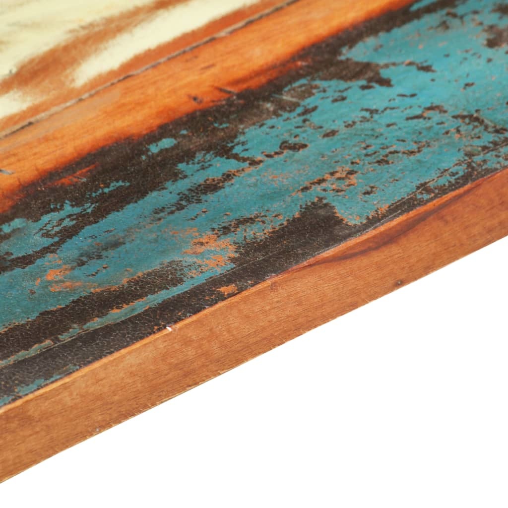 vidaXL Tafelblad rechthoekig 25-27 mm 60x140cm massief gerecycled hout
