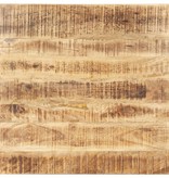VidaXL Tafelblad 25-27 mm 70x70 cm massief mangohout