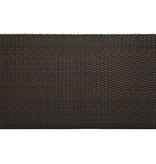 vidaXL Tuinbartafel 100x60,5x110,5 cm poly rattan bruin