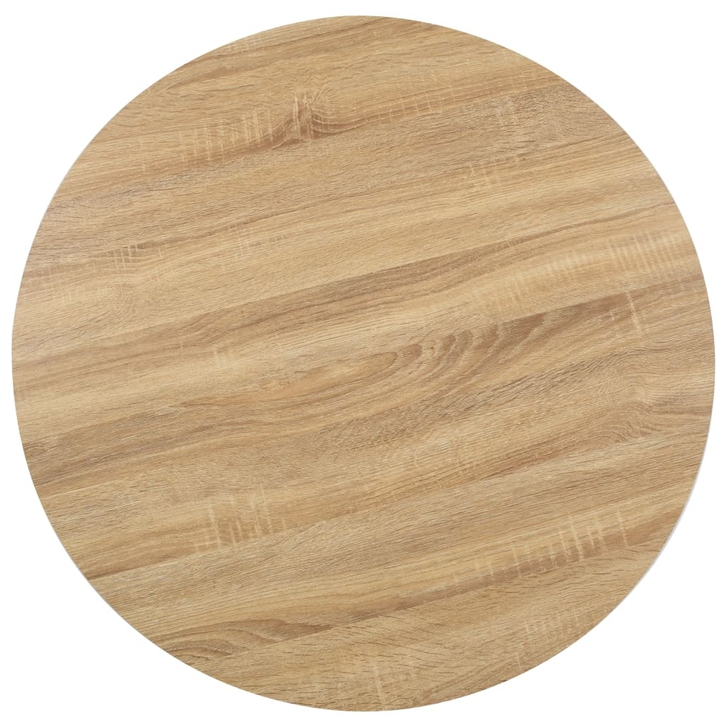 VidaXL Bistrotafel 80 cm MDF lichtbruin