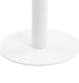 vidaXL Bistrotafel 60 cm MDF lichtbruin